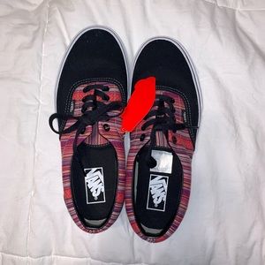 Colorful vans shoes size 9.5 in womens